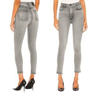 MOUSSY VINTAGE x REVOLVE Carmel Rebirth High Rise Light Black Skinny Ankle Jeans